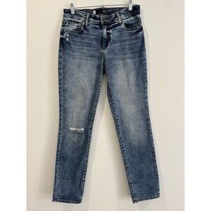 KUT FROM THE KLOTH Catherine Boyfriend Jeans Medium Wash Stretch Women's Size 6